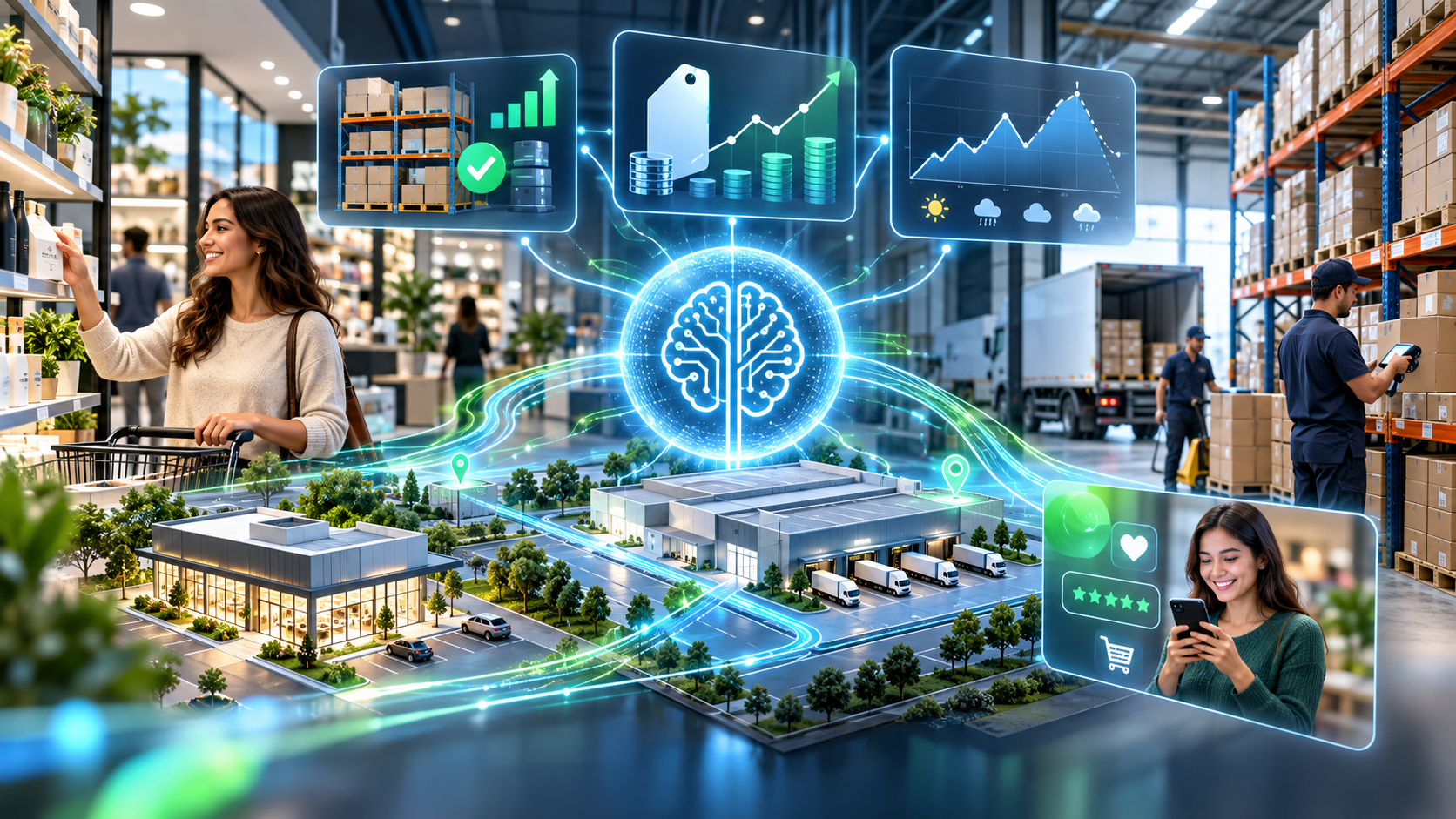 AI for retail and wholesale distribution visual