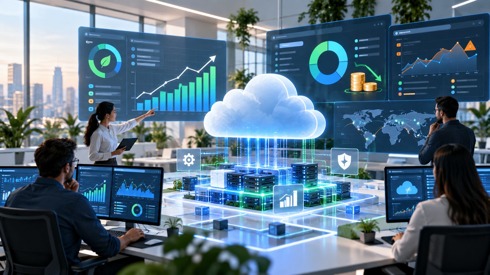 Cloud-smart infrastructure visual